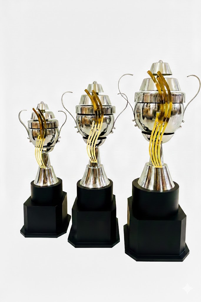 Silver & Gold Cup Trophy Model Si-1313