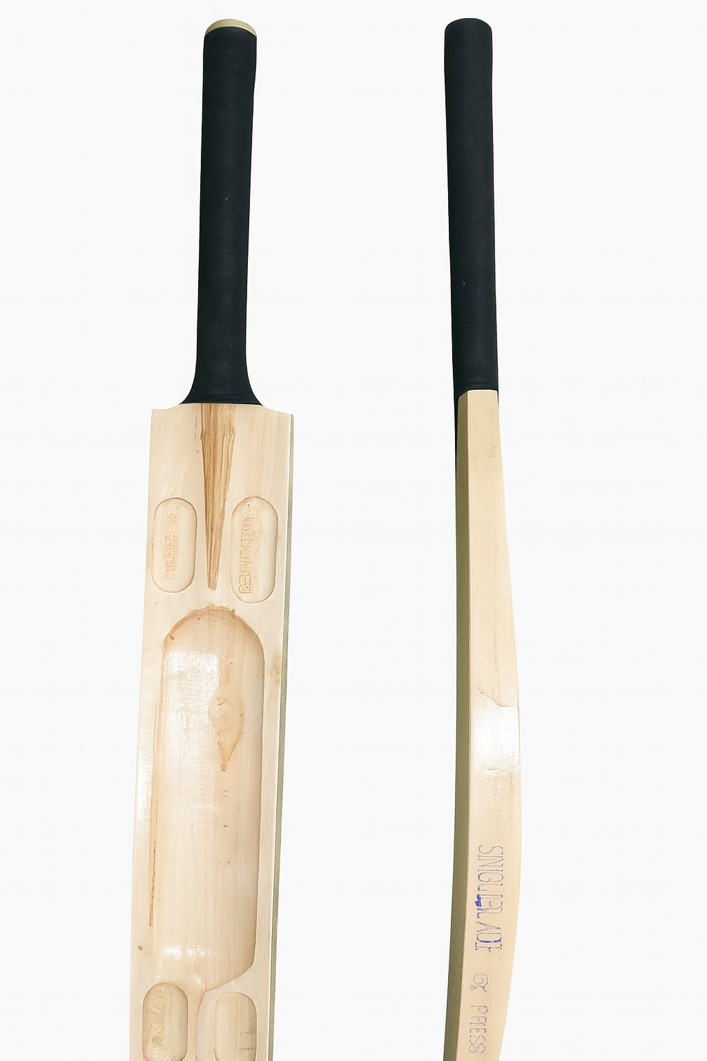 AK-47 Single Blade Tennis Cricket Bat with single scoop design