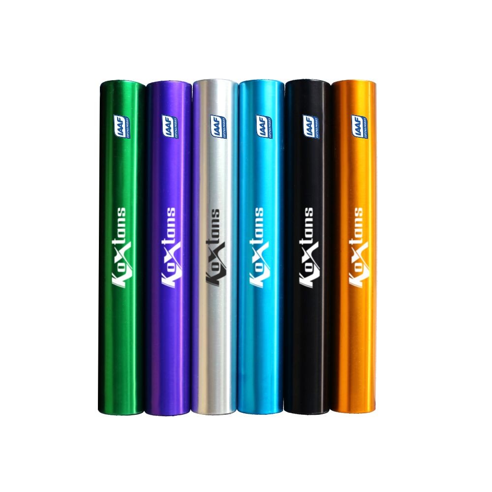 koxton relay baton aluminium 6 pc set