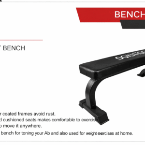 cockatoo flat bench – professional home strength training