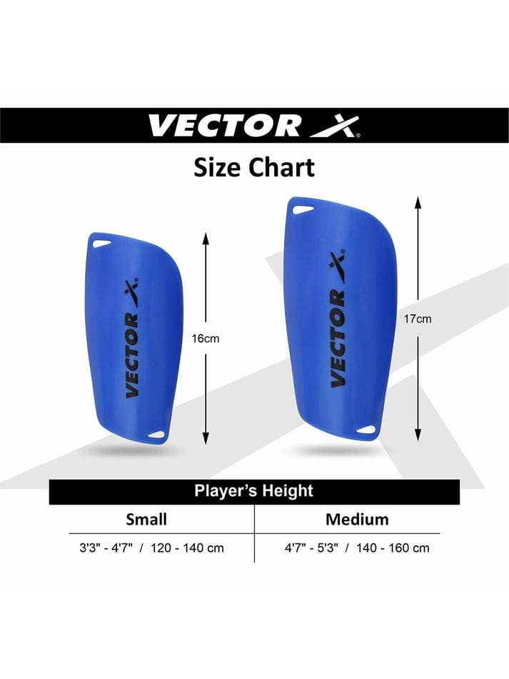 vector x football shin guards