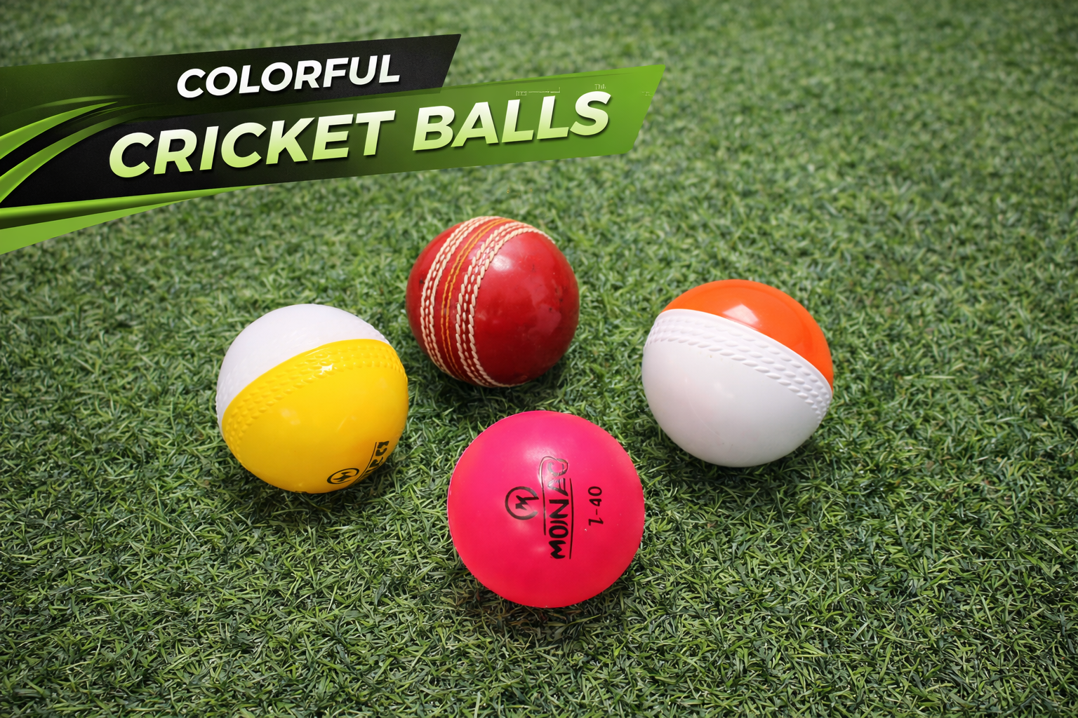 Monzo Cricket Wind Ball for professional training