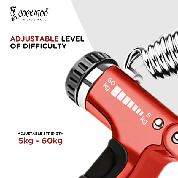 cockatoo adjustable hand grip with counting