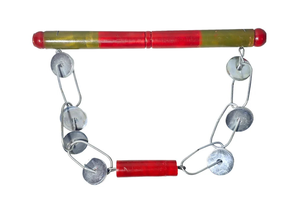 Traditional Lezim exercise tool for fitness