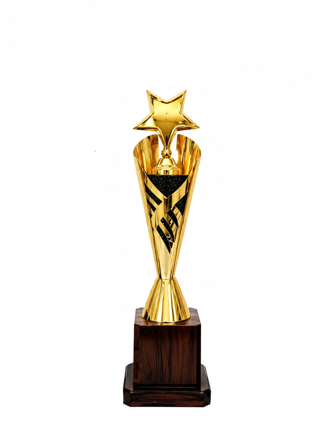 Gold Metallic Star Trophy by RDG Sports model Si-2231