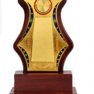 Premium Curved Wooden Trophy
