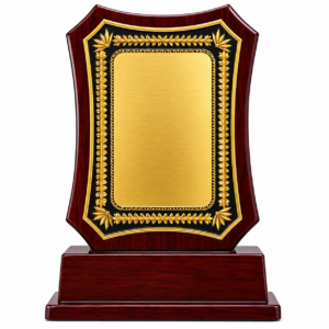 Siv 365 Wooden Shield Trophy